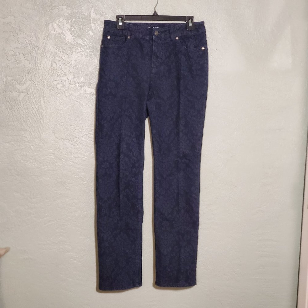 CROFT & BARROW 6 AVG STRETCH STRAIGHT LEG JEANS